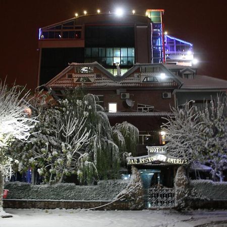 Hotel Bar Restaurant America Kukes Exterior foto